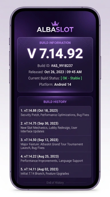 Riwayat Versi albaslot untuk Pengguna Android